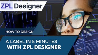 How To Design a Label With ZPL Language  Design a Label in ZPL Designer [upl. by Sarena448]