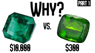 Gemstone Value Explained Part 1Physical characteristics What makes gems valuable how to tell2019 [upl. by Griselda737]