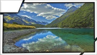 The Clearest Lake in the World  Blue Lake in New Zealand [upl. by Cyrille439]