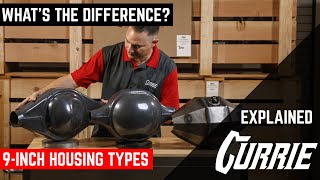 WHATS THE DIFFERENCE BETWEEN 9INCH HOUSING TYPES  EXPLAINED [upl. by Meagher920]