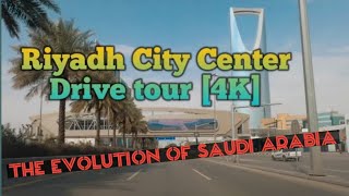 Riyadh City Saudi Arabia 4K Driving Downtown [upl. by Cody763]