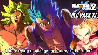 NEW DLC 13 BARDOCK STORY MODE  CAULIFLA GAMEPLAY Dragon Ball Xenoverse 2 DLC Pack 13 Broly Movie [upl. by Aianat]