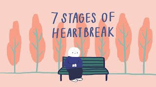 The 7 Stages of Grieving a Heartbreak [upl. by Jaimie]