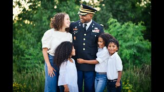 Daddys promotion to Colonel Army USA [upl. by Dulcea]