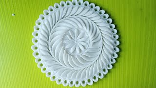 Easy Nokshi Pitha Design  Full Pitha Design  Soniya Hand Work [upl. by Ayyidas]