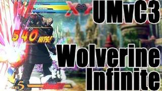 UMvC3 Wolverine Infinite Combo [upl. by Orose]