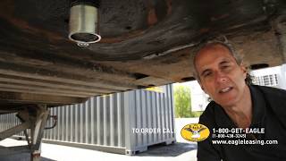 Storage Trailer Kingpin Lock  The Eagle Leasing Company [upl. by Oza]