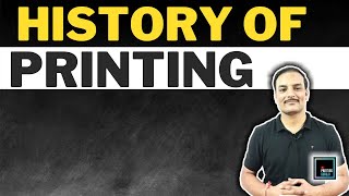 HISTORY OF PRINTING  PRINTING GURUJI  PRINTING TECHNOLOGY [upl. by Gnaw]