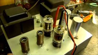 KT88 vs EL34 vs 6L6 Substitution In Vacuum Tube Amplifierwmv [upl. by Ardnaik]