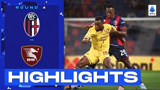 BolognaSalernitana 11  The sides split the points Goals amp Highlights  Serie A 202223 [upl. by Assirralc]