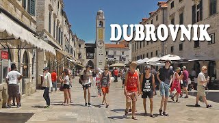 Croatia  Dubrovnik  Walking Tour [upl. by Hagai314]