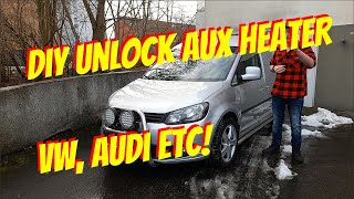 Unlock Parking Heater With Permanent Fault Codes [upl. by Grath]