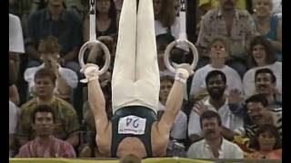 Mens Individual AllRound Artistic Gymnastics  Barcelona 1992 Olympics [upl. by Starlin]