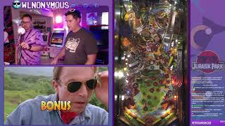 PINBALL Jurassic Park Pro wUltimate Code movie audiovideo assets [upl. by Irrahs]