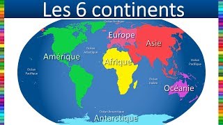 Les continents [upl. by Tnahsin]