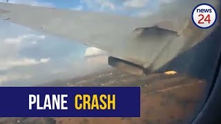 WATCH Dramatic footage apparently shows moment of Wonderboom plane crash [upl. by Marko766]