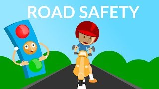 Road Safety video  Traffic Rules And Signs For Kids  Kids Educational Video [upl. by Eisus235]