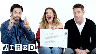 This Is Us Cast Answers the Webs Most Searched Questions  WIRED [upl. by Ained]