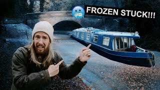 SUB ZERO Temperatures Living On A Narrowboat FROZEN IN  EP 06 [upl. by Yeldarb]