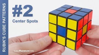 How to make Rubiks Cube Patterns 2 Center Spots [upl. by Wallache]