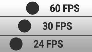 24 FPS vs 30 FPS vs 60 FPS comparison [upl. by Yeznil275]