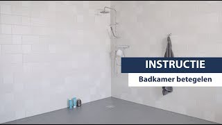 EUROCOL  INSTRUCTIE  Een badkamer betegelen [upl. by Naols]