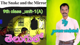 Ths Snake and the Mirror  9th class English lesson [upl. by Ssepmet476]