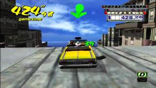 Dreamcast Longplay  Crazy Taxi OLD [upl. by Besnard958]