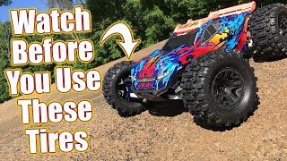 Gnarly Sledgehammer Tires  Project Rustler 4x4 VXL Update  RC Driver [upl. by Ert269]