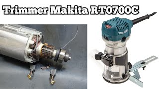 Trimmer Makita RT0700C Repair [upl. by Alleen]