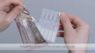 How to use unit dose eye drops [upl. by Aikin]