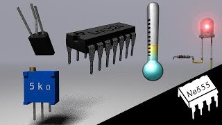 Fabriquer soit même un Thermometre sans Arduino [upl. by Tristam446]