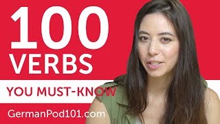 100 Verbs Every German Beginner MustKnow [upl. by Eberta]