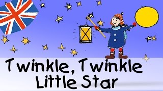 Twinkle Twinkle Little Star  englische Kindergarten Lieder  Kinderlieder [upl. by Nilesoj]