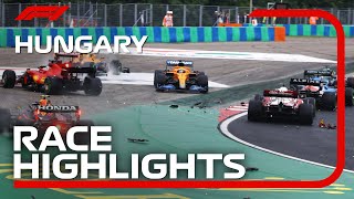 Race Highlights  2021 Hungarian Grand Prix [upl. by Sturges]