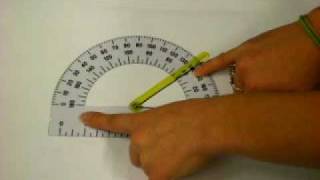 RHS Geometry  How to Use a Protractor [upl. by Libbie]