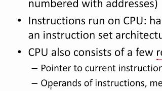 Operating Systems Lecture 1 Introduction [upl. by Rodenhouse]