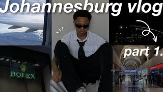 JOHANNESBURG VLOG PT1  South African YouTuber [upl. by Avehs757]