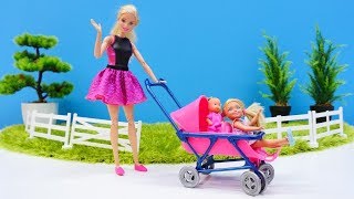 Un carrito de Barbie Las aventuras de Barbie español Vídeos para niñas [upl. by Stalker]