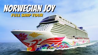 Norwegian Joy  Full Walkthrough Ship Tour amp Review 4K  All Public Spaces Activities amp Restaurants [upl. by Quartus]