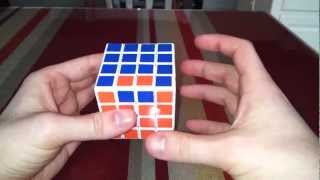 Rubiks cube 4x4 edge parity without complicated algorithms [upl. by Ettelimay353]