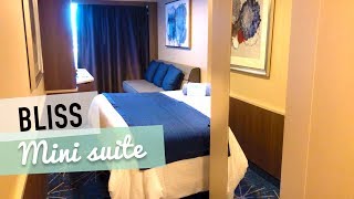 Norwegian Bliss Balcony Mini Suite  First Look [upl. by Zischke509]