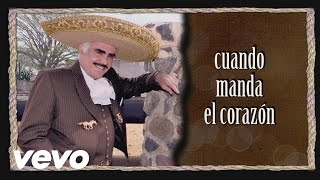 Vicente Fernández  Cuando Manda el Corazón Cover Audio [upl. by Wein923]