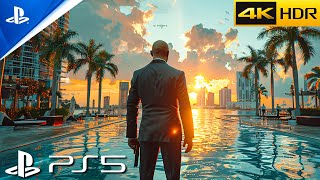 MIAMI PS5 Immersive ULTRA Realistic Graphics Gameplay 4K60FPS Hitman 2 [upl. by Levi]