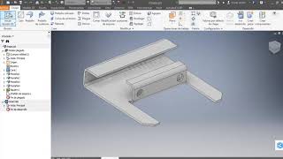 Fabricación de chapa en Autodesk Inventor PRO [upl. by Gannon]