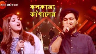 কলকাতা কাপালো নোবেল আর মোনালি  Noble Man Vs Monali Thakur  Live Performances In Kolkata [upl. by Airla339]