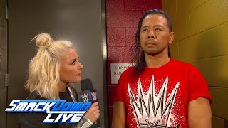 Why did Nakamura attack AJ Styles at WrestleMania SmackDown LIVE April 10 2018 [upl. by Hanid17]