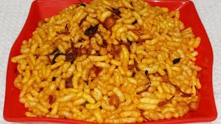 Murmura Namkeen Recipe  Murmure Namkeen  Namkin Laiya Recipe  Savory Puffed Rice Snack [upl. by Farris]