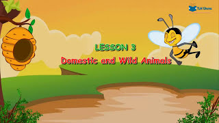 Domestic and wild animals for kids  Graidup kids [upl. by Xavier]