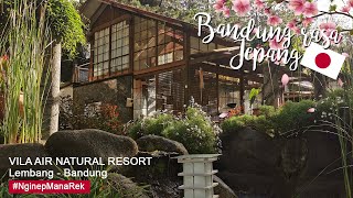 VILA AIR NATURAL RESORT LEMBANG  BANDUNG  ROOM TOUR amp REVIEW [upl. by Teryl]